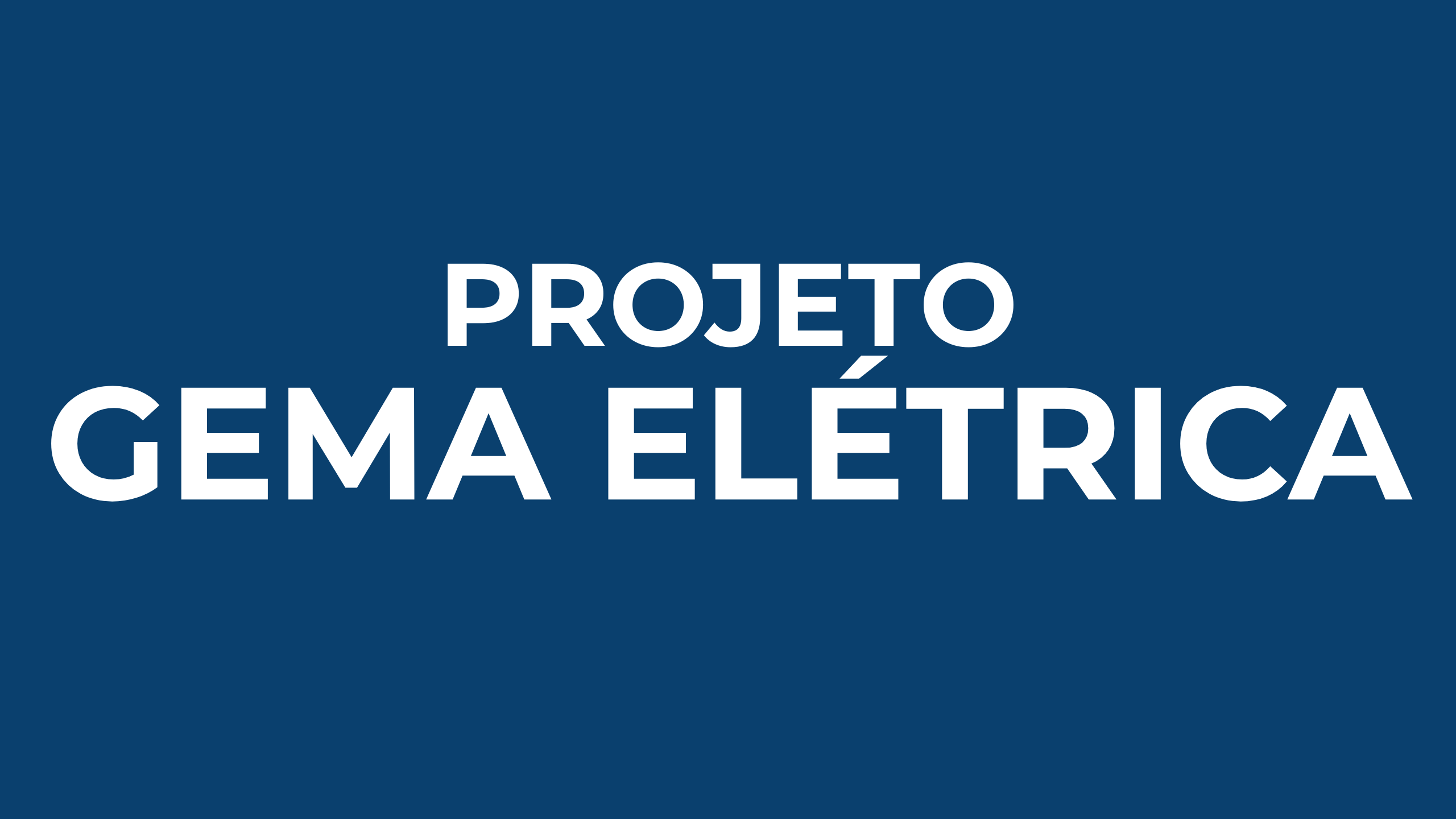 Biblioteca do projeto GEMA ELÉTRICA